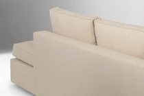 Sofá cama Harris de 2 piezas Beige